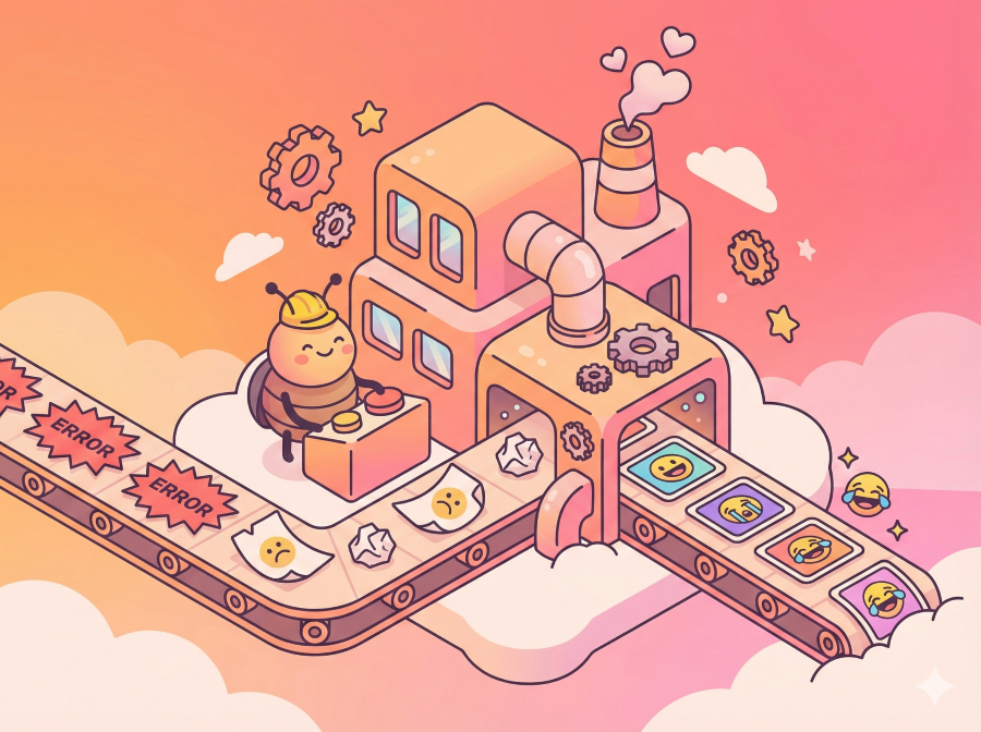 BuggedIRL - AI Bug to Meme visual